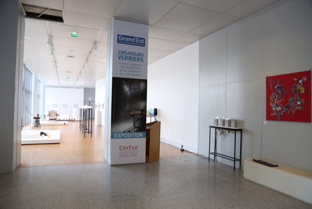 Exposition Créateurs Verriers à la Maison de la Région à Strasbourg