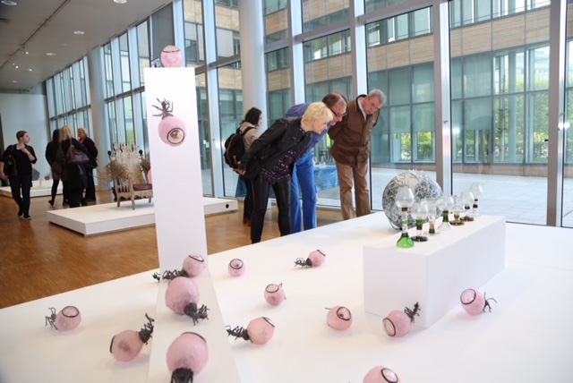 Exposition créateurs verriers Maison de la Région à Strasbourg