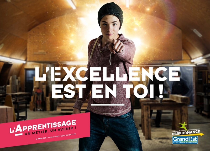 Apprentissage, l'excellence est en toi