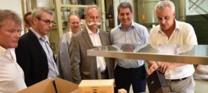 Signature convention cadre artisanat à Strasbourg cafés Reck