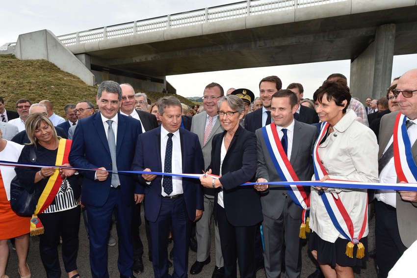 Inauguration autoroute A 304 Ardennes Inauguration autoroute A 304 Ardennes