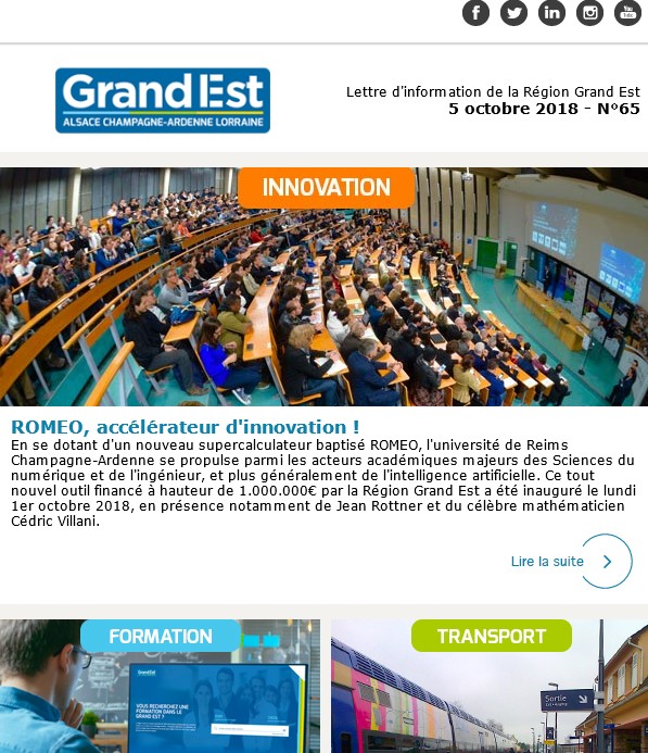Abonnez-vous à la lettre d'information de la Région Grand Est Abonnez-vous à la lettre d'information de la Région Grand Est