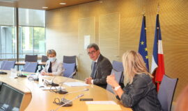 Siège du Parlement européen : la Région Grand Est réaffirme la légitimité du siège à Strasbourg aux côtés de la Première Questeur du Parlement européen, Anne Sander