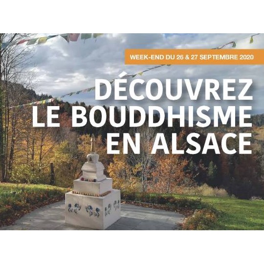 Découvrez le Bouddhisme en Alsace les 26 et 27 septembre 2020