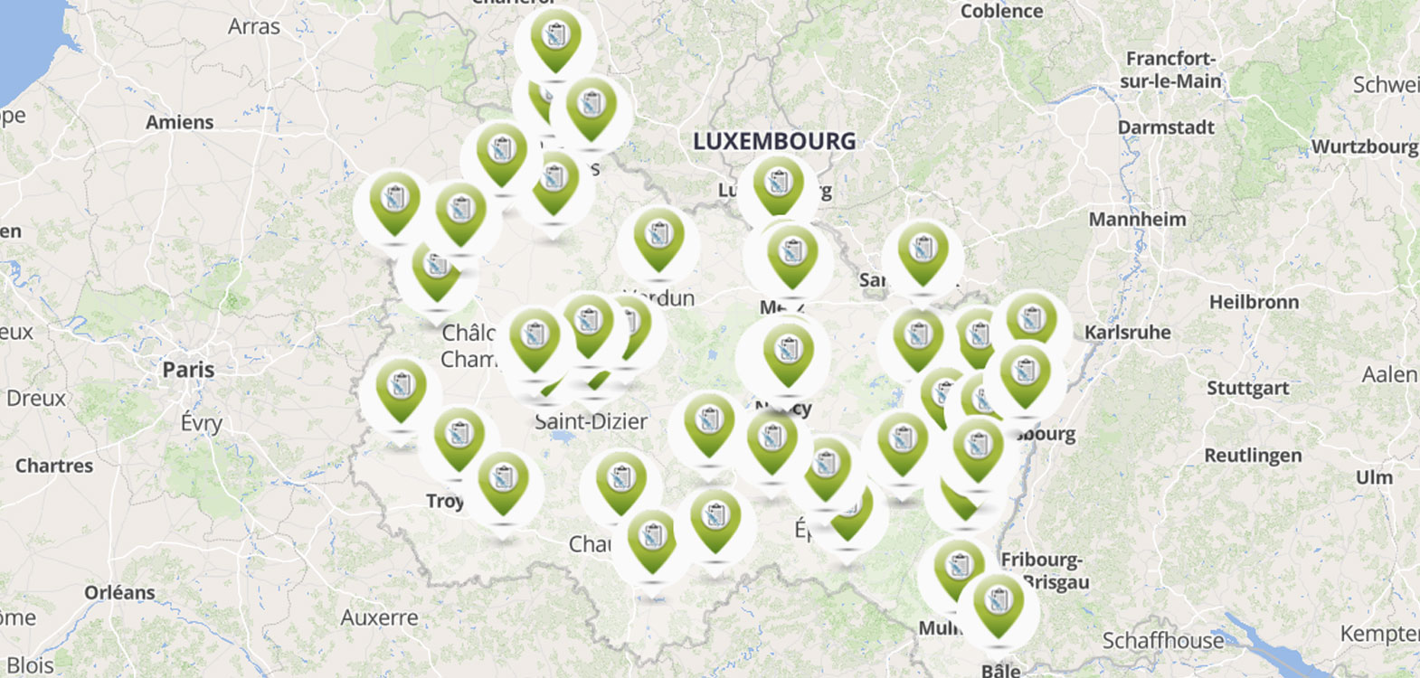 Covid-19 : les centres de vaccination dans le Grand Est