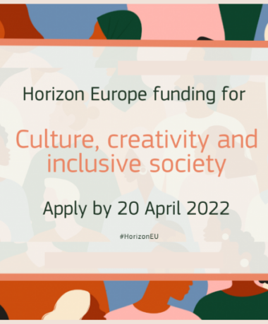 Horizon Europe : Appel à propositions Culture, Créativité et Société inclusive