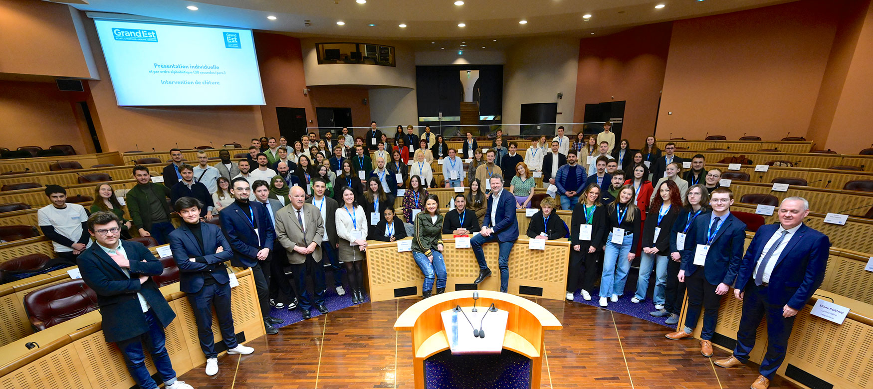 Installation du conseil Régional des Jeunes du Grand Est