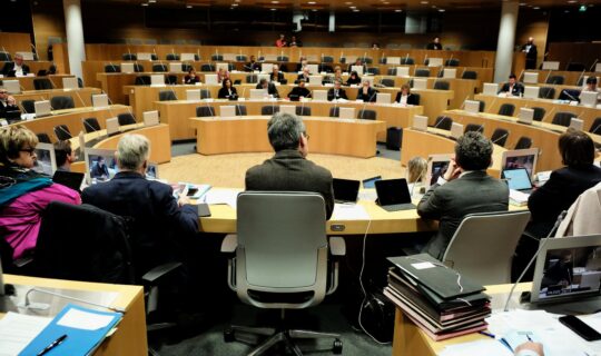 Suivez la Commission permanente du Conseil régional