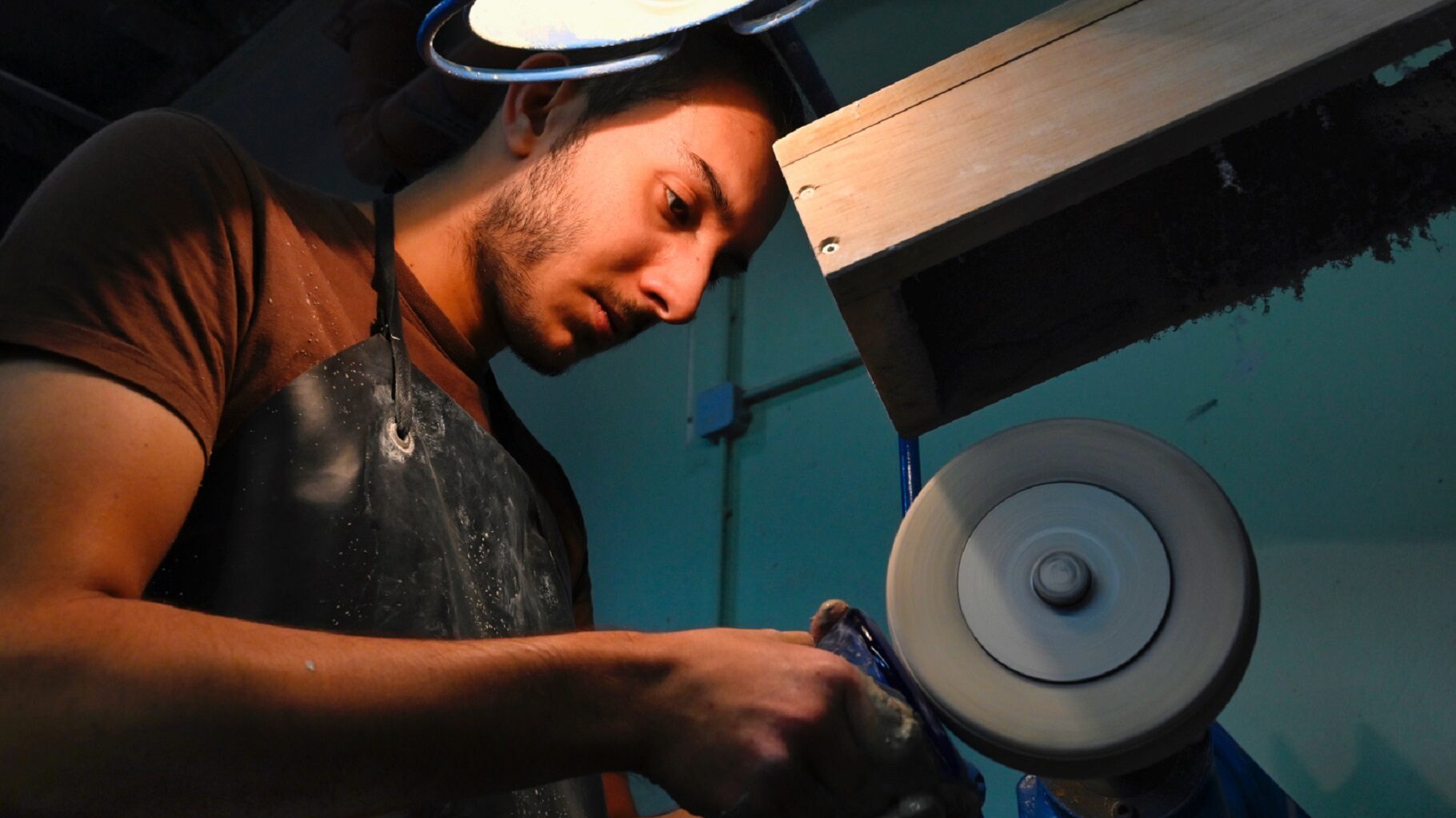 Formation professionnelle des metiers du verre au lycee Dominique Labroise a Sarrebourg