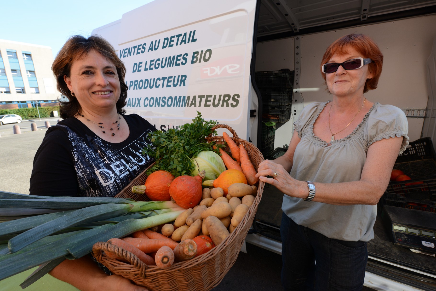 Distribution de paniers repas