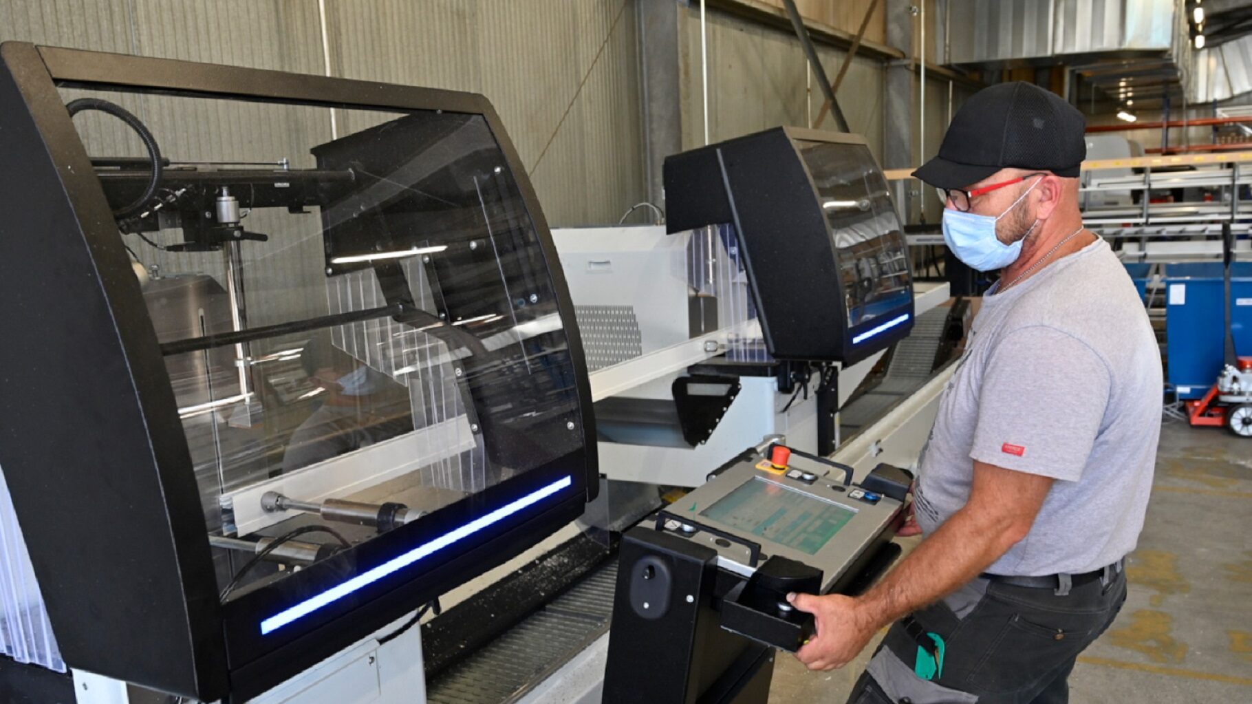 Visite de la menuiserie Bieber a Waldhambach (67) le mardi 19 juillet 2022