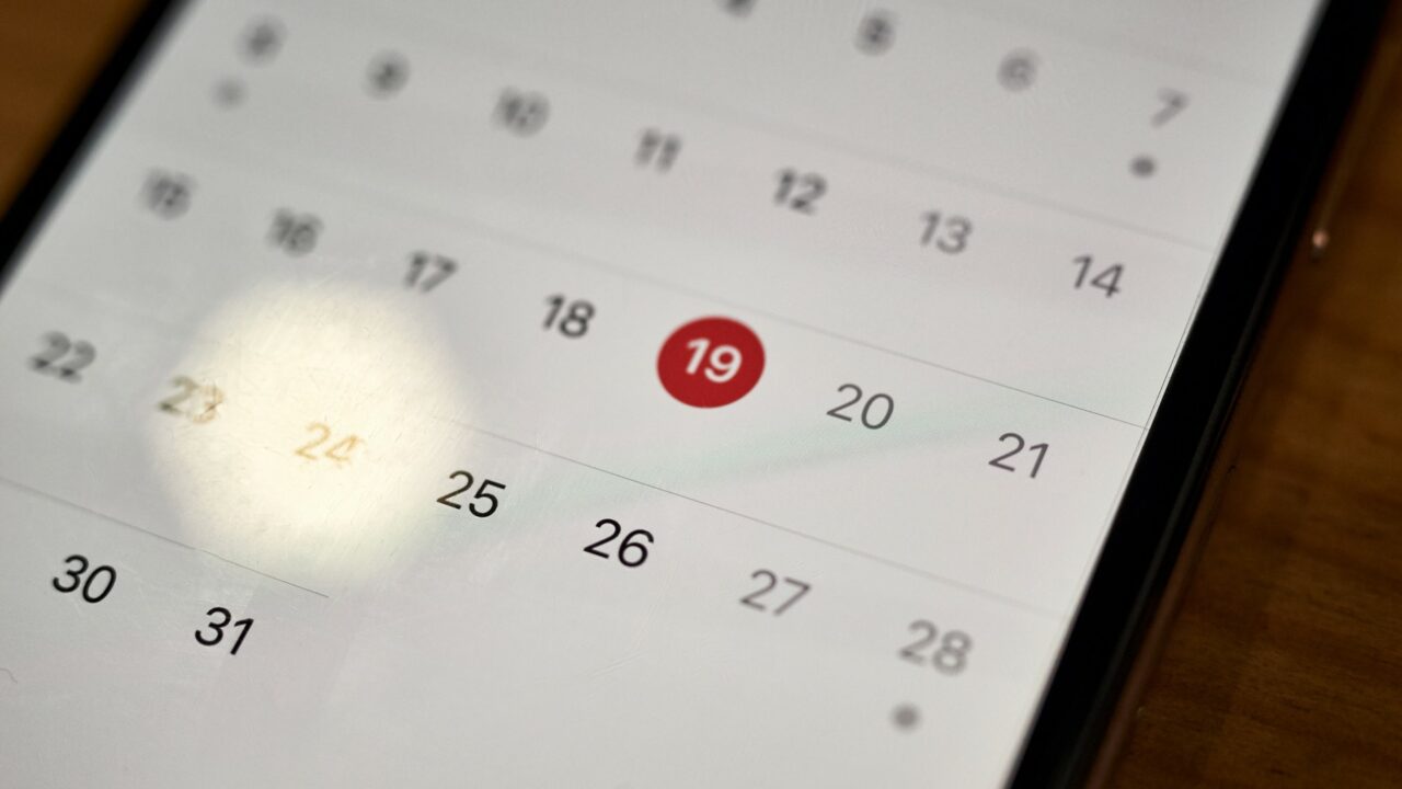 Calendrier des réunions de la Région