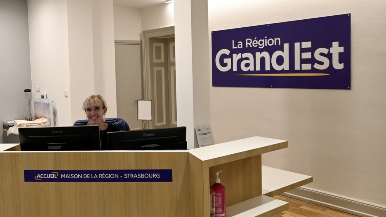 Locaux de la maison de Region a Strasbourg au 6 rue Oberlin