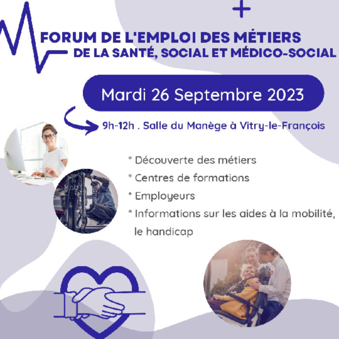Forum des métiers de la santé, social et médico-social
