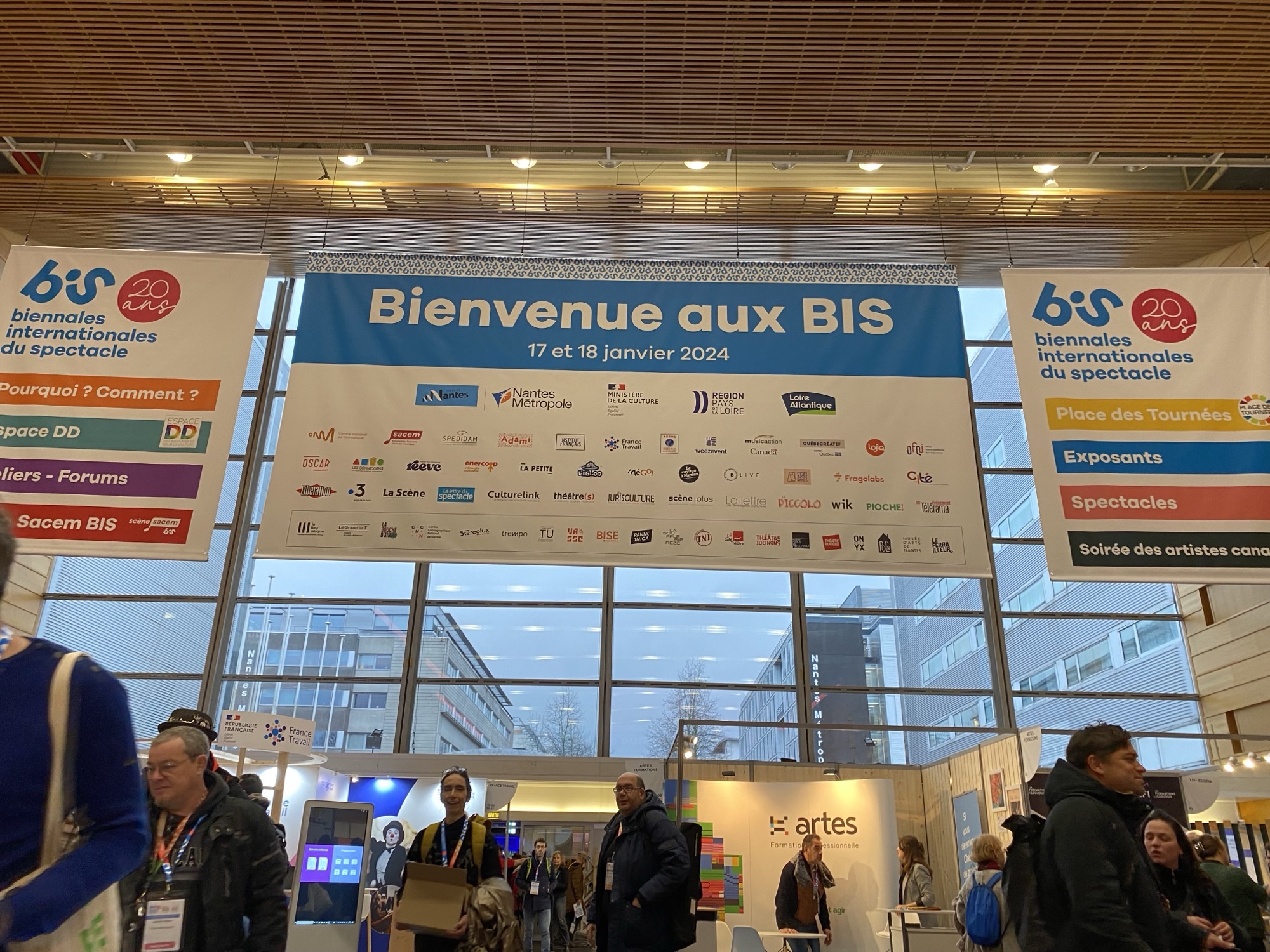 Délégation de professionnels régionaux aux BIS de Nantes GrandEst