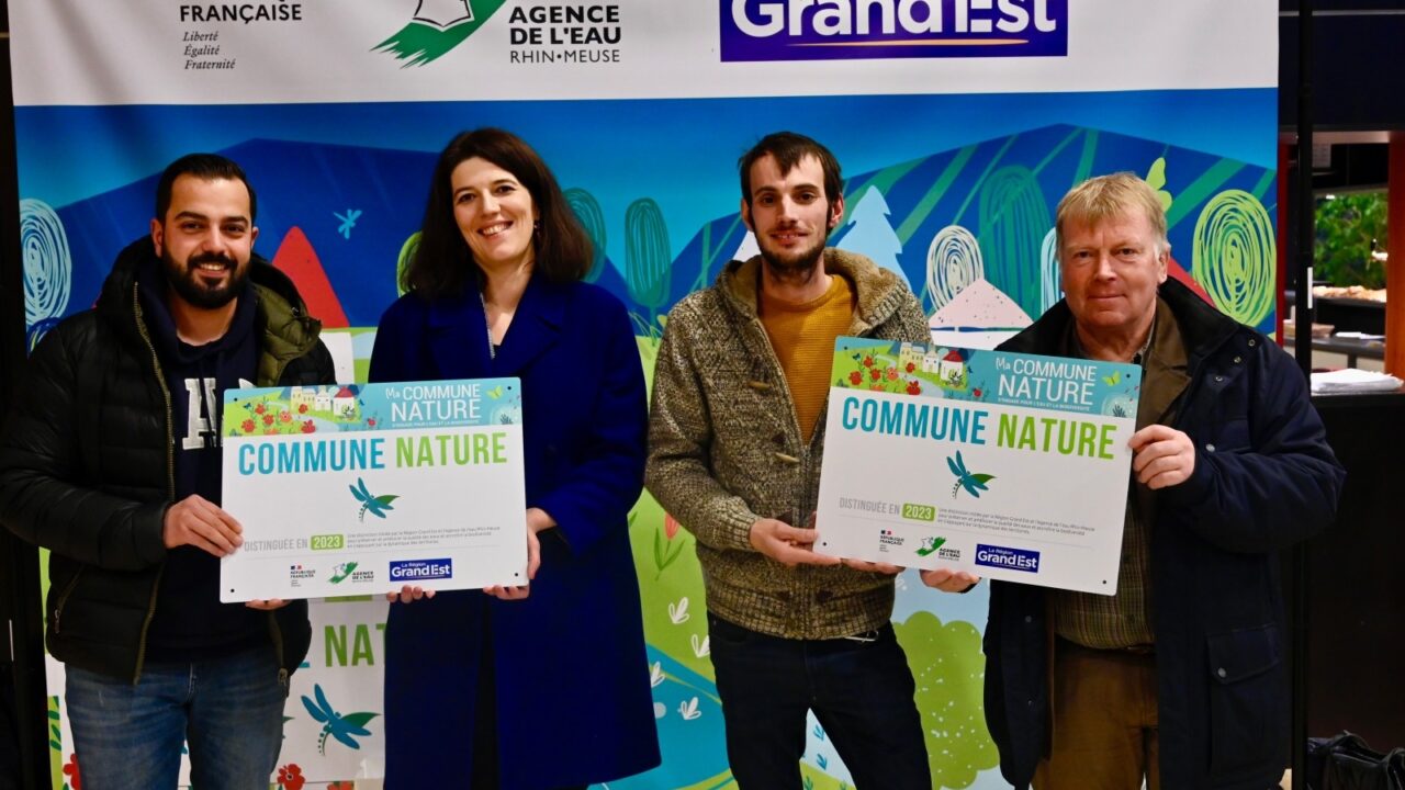 Ceremonie des prix Commune Nature a Muntzenheim (68) le 30 novembre 2023