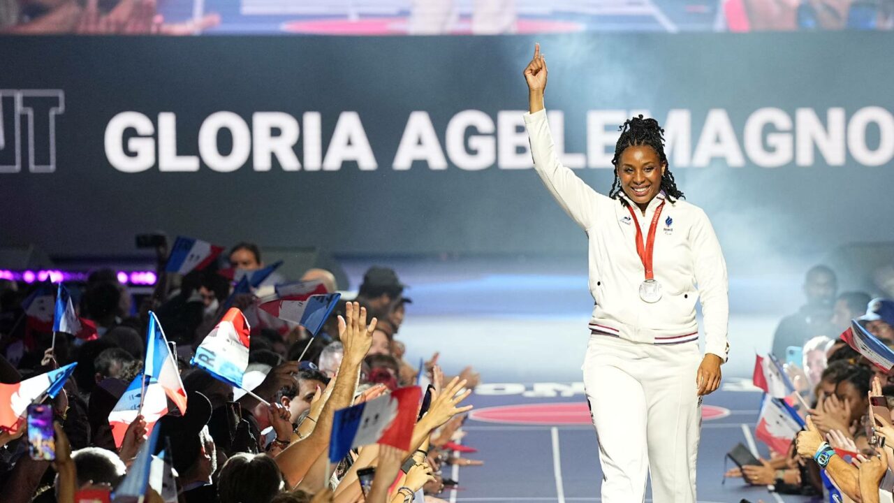 Gloria Agblemagnon décroche une médaille d’argent !
