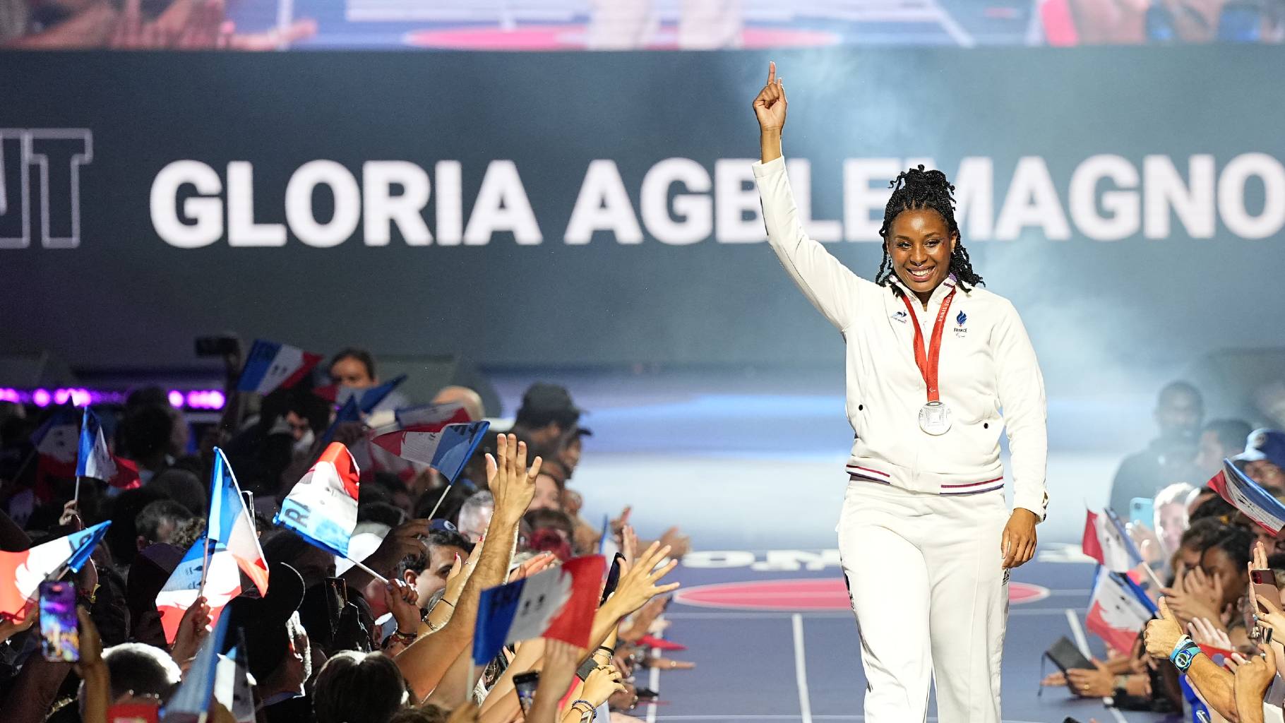 Gloria Agblemagnon décroche une médaille d’argent !