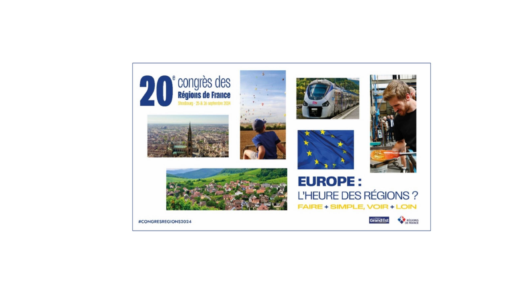 20ème congrès des Régions de France