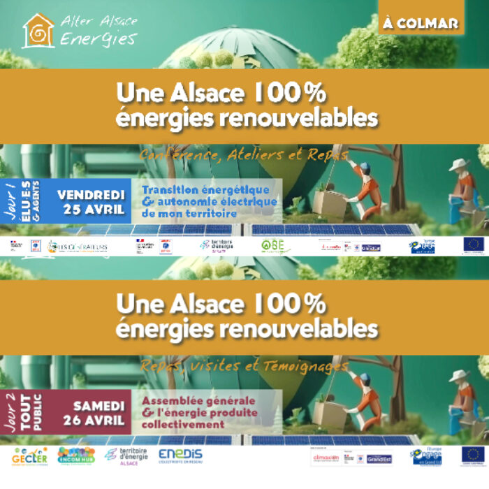 Une Alsace 100% énergies renouvelables