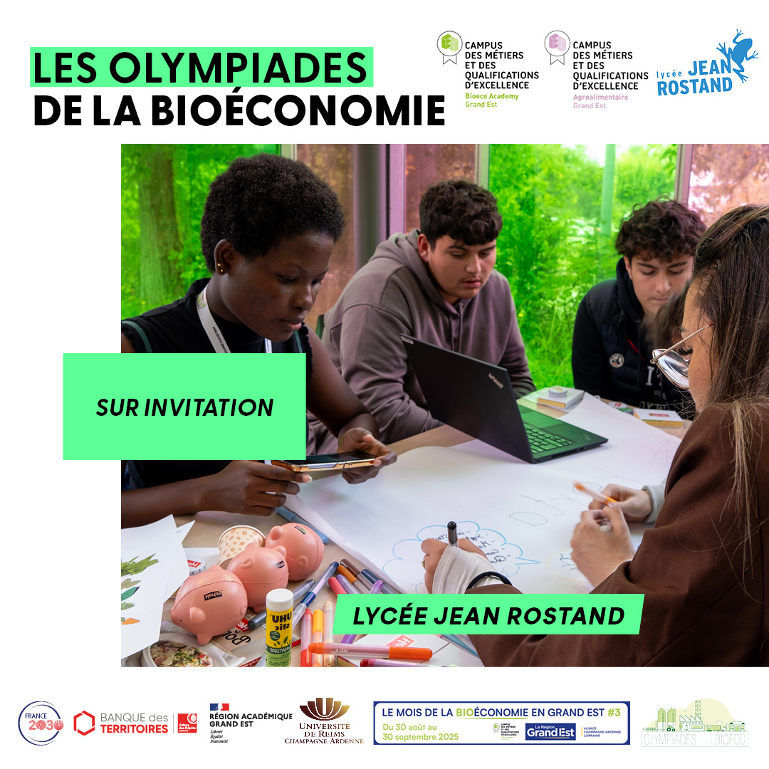 Olympiades de la bioéconomie en Alsace