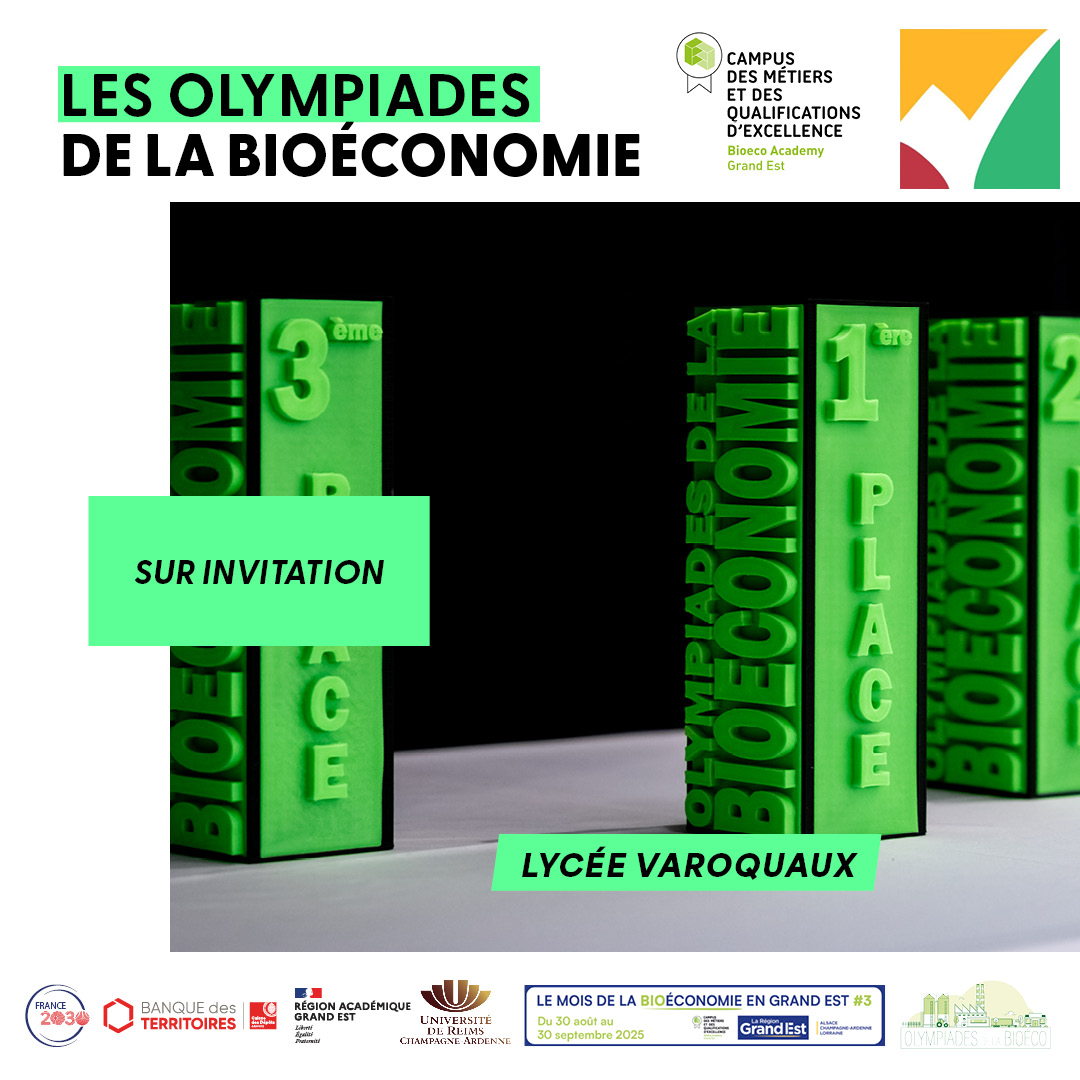 Olympiades de la bioéconomie en Lorraine