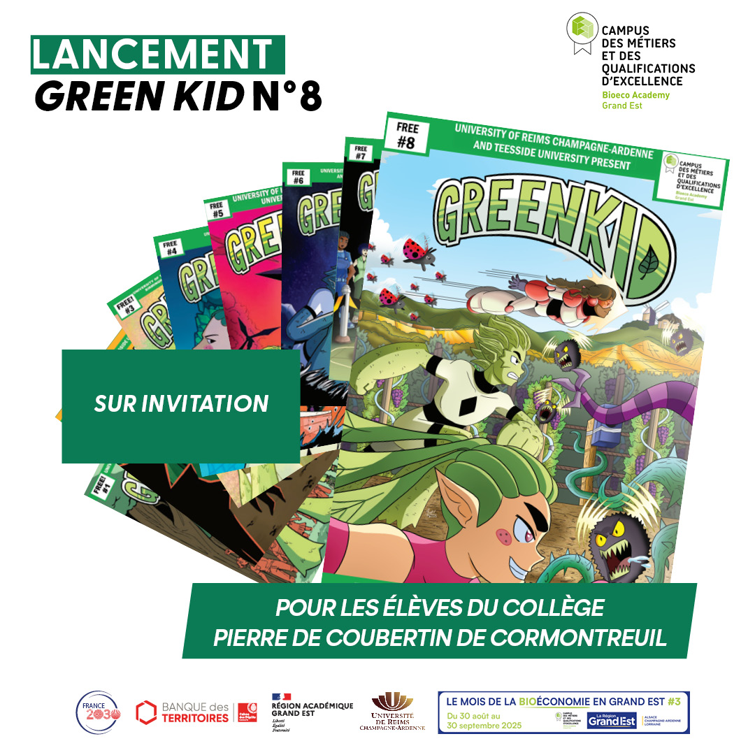 Lancement Green Kid tome #08