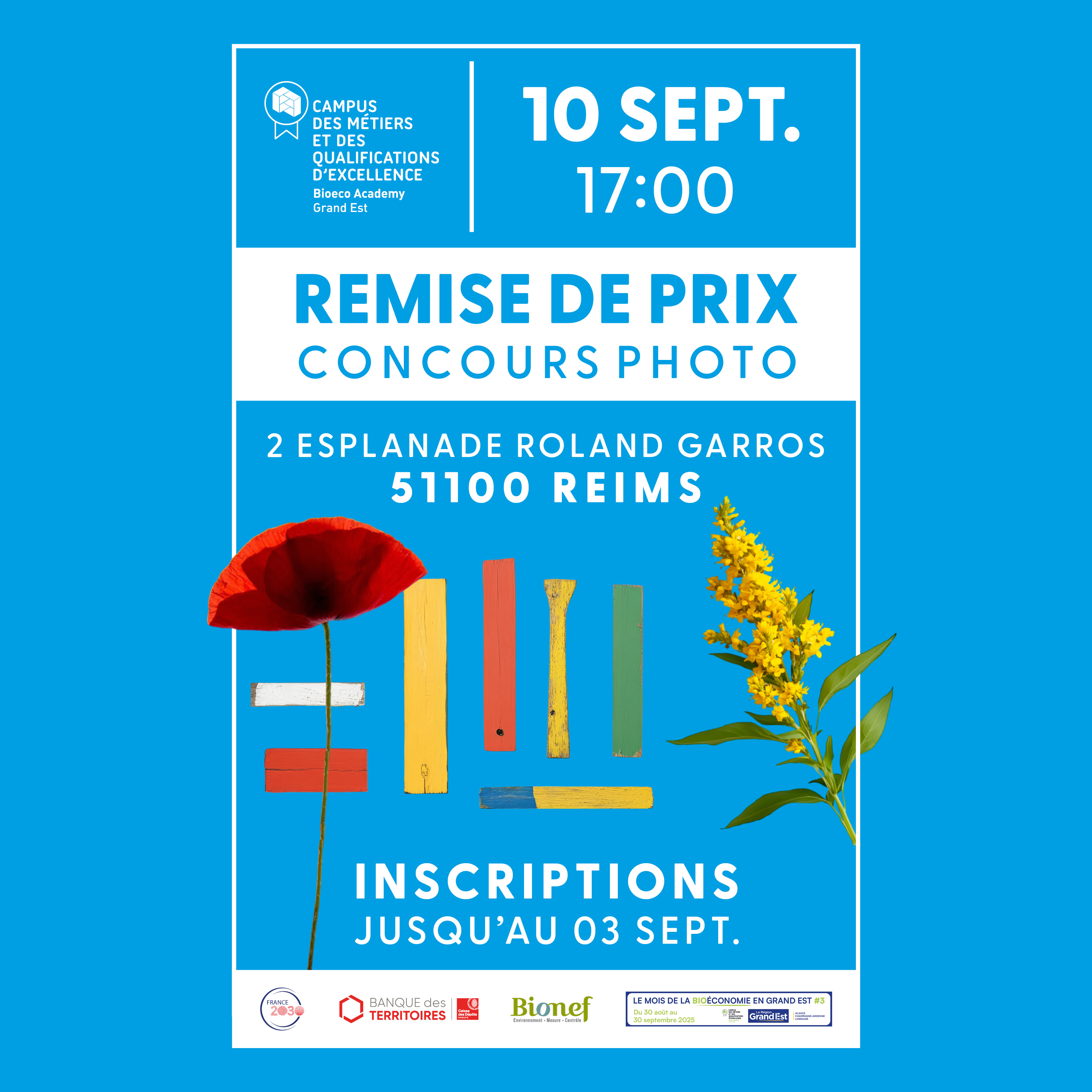 Remise de prix concours photo « La bioéconomie en image »