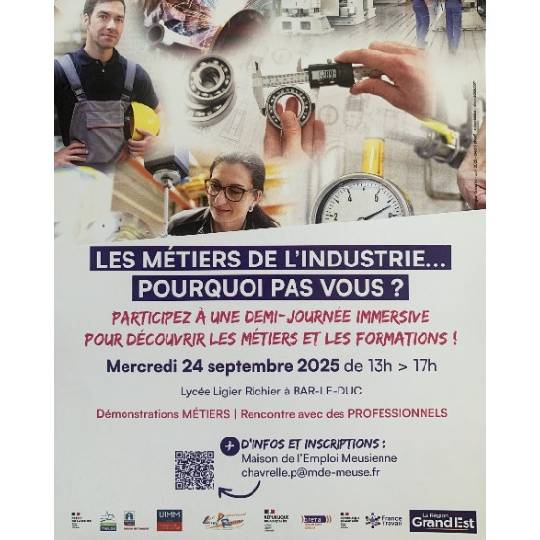 Les métiers de l’industrie…Pourquoi pas vous ?