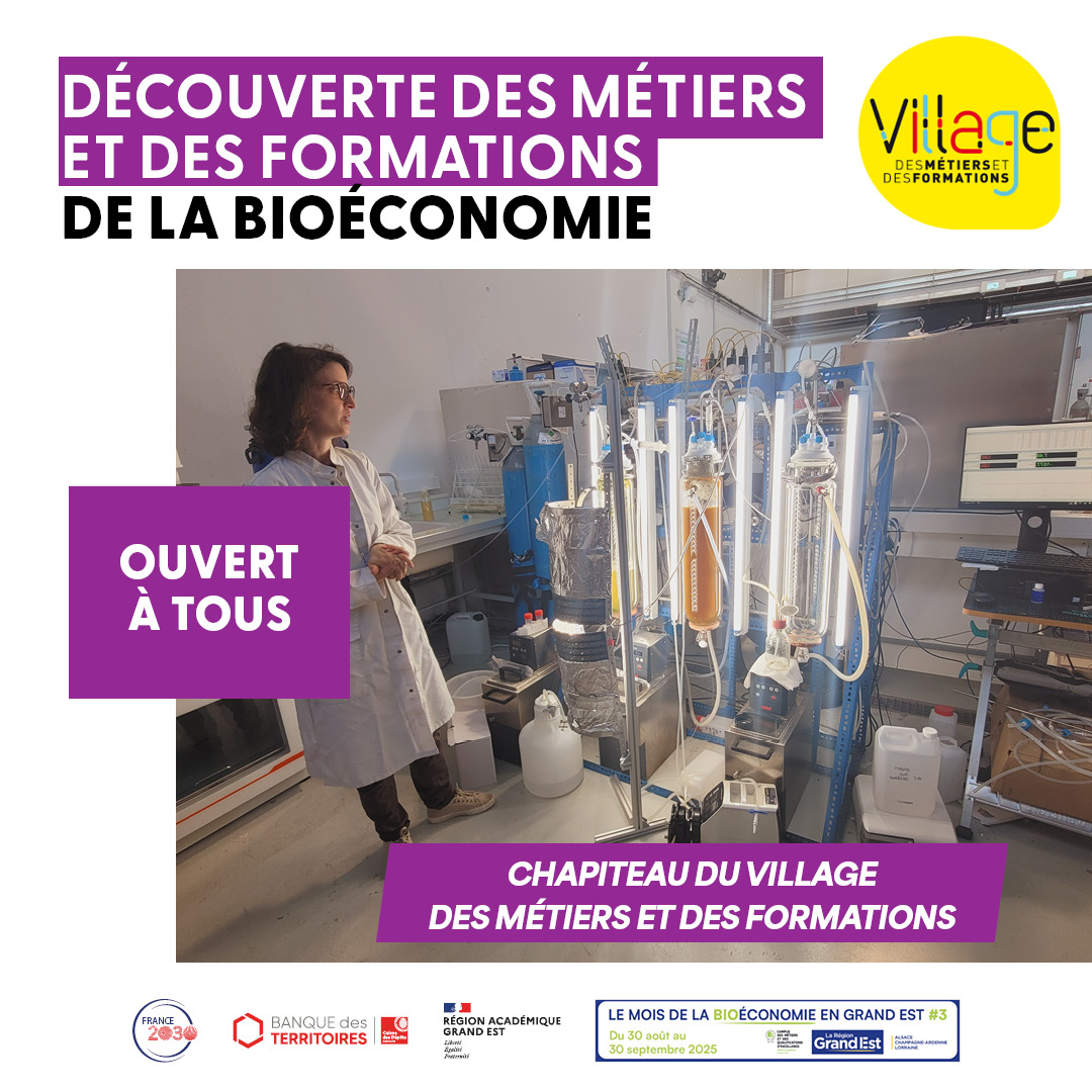 Découverte des métiers et des formations de la bioéconomie