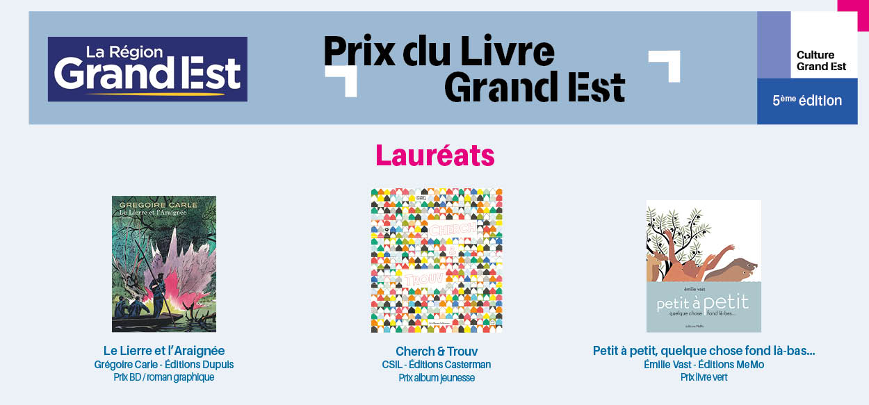 2025 Bannière 5e édition Prix du livre GE2