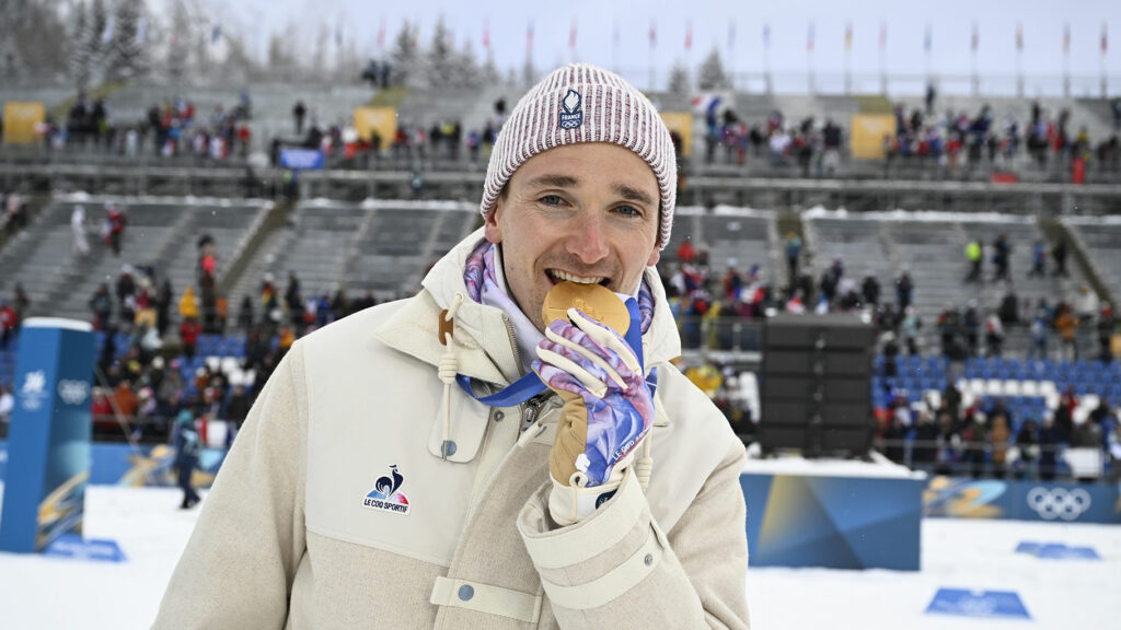 Fabien Claude avec sa médaille d'or © Hervio Jean-Marie