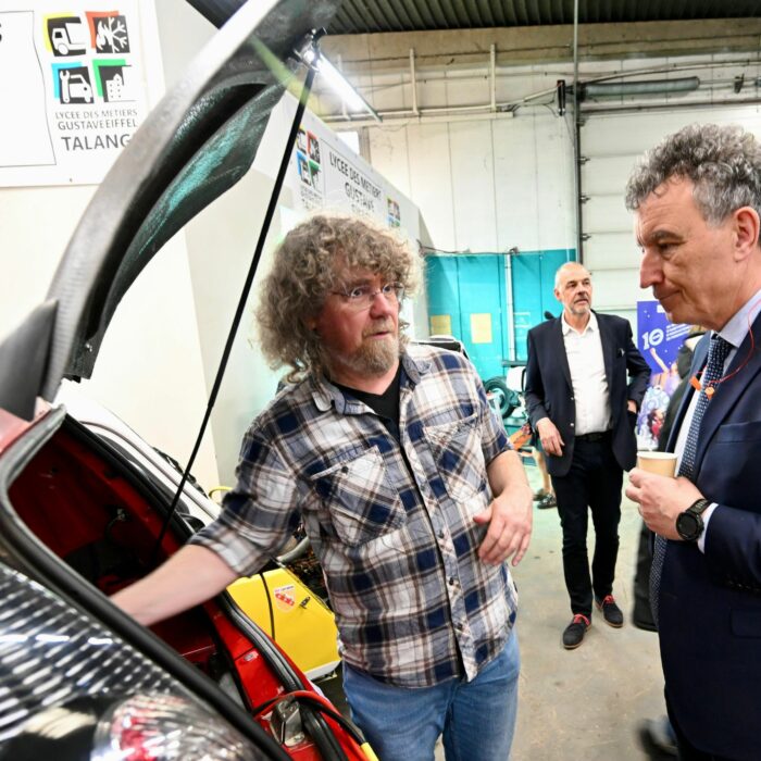 Nouvel équipement pédagogique au lycée Gustave Eiffel de Talange