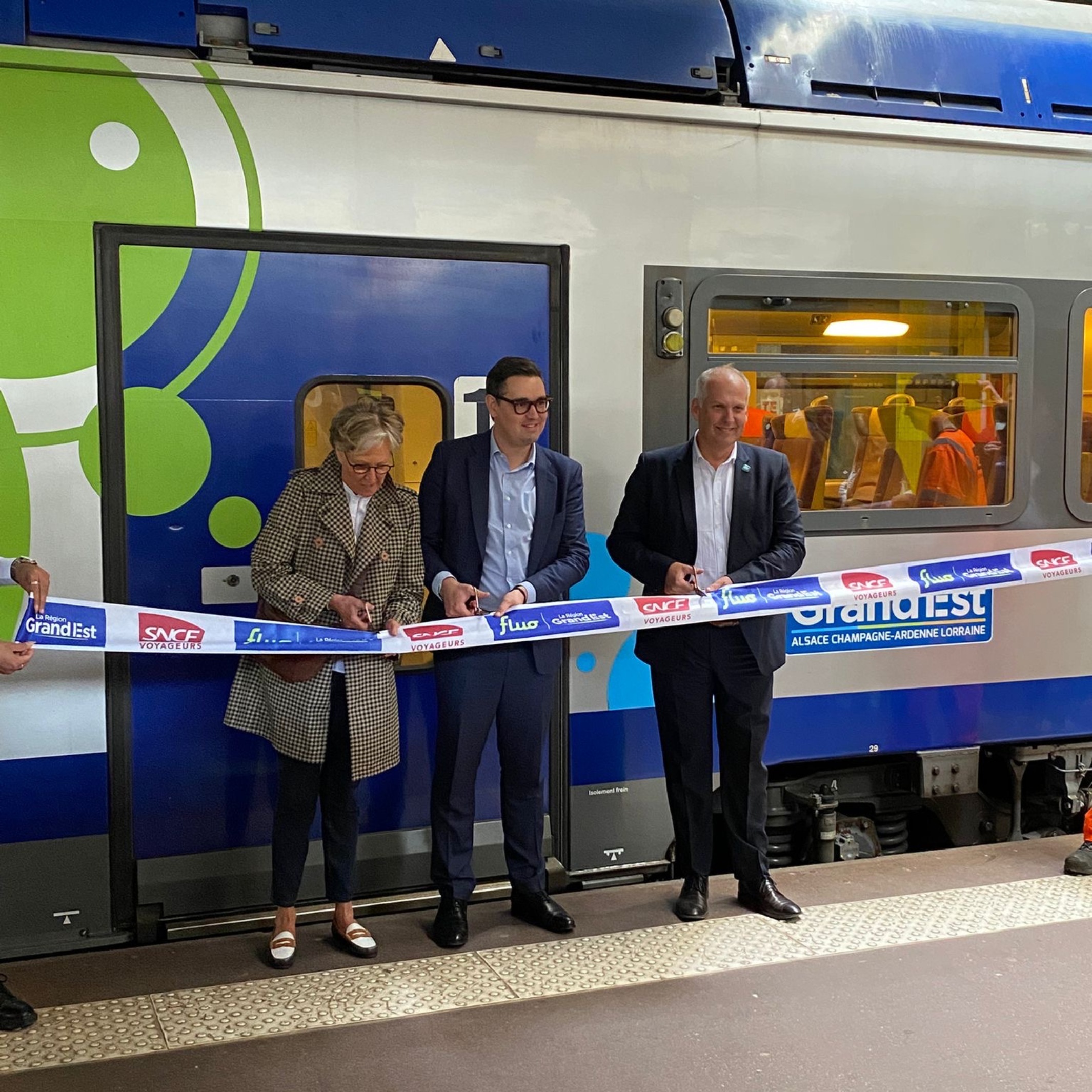Les nouvelles rames entrent en scène sur le Sillon Lorrain