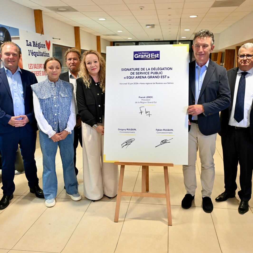 Haras de Rosières-aux-Salines : la Région confie le développement du pôle événementiel à Equi Arena Grand Est