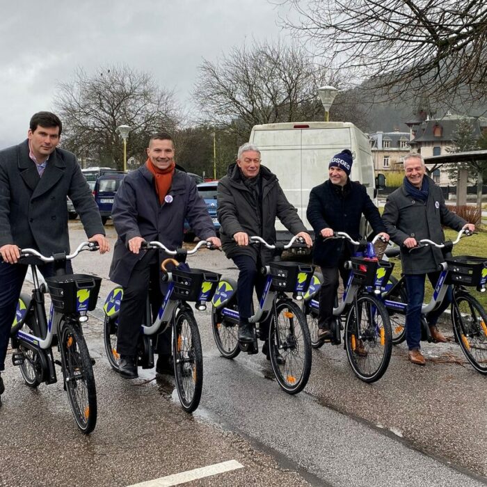 Vélo Fluo arrive en gare de Remiremont !