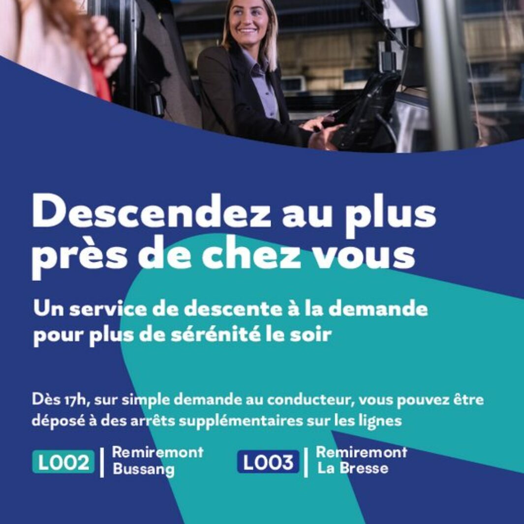 Service de descente à la demande dans les cars Fluo : horaires élargis et ajout d’un nouvel arrêt