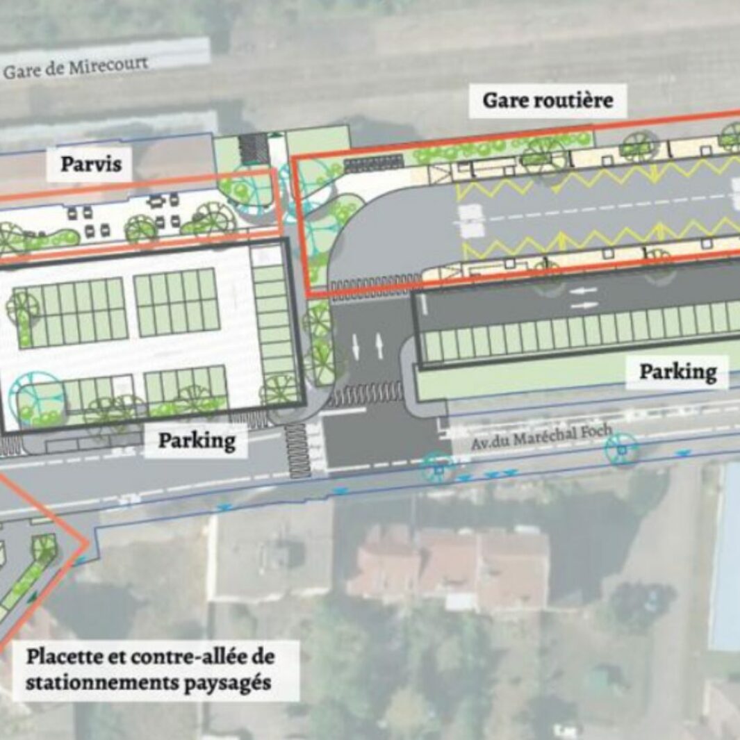 La gare de Mirecourt se transforme avec le soutien de la Région Grand Est