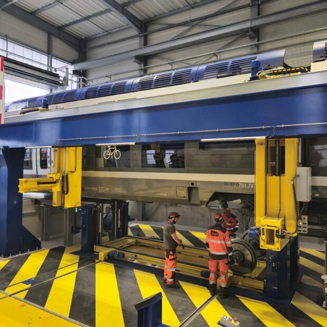 De nouveaux équipements pour la maintenance des trains Fluo dans le Grand Est