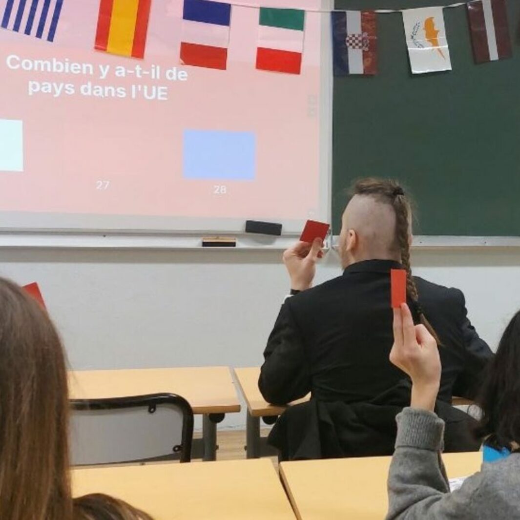 L&rsquo;Europe, ça te parle ? Animation lycée à Longlaville