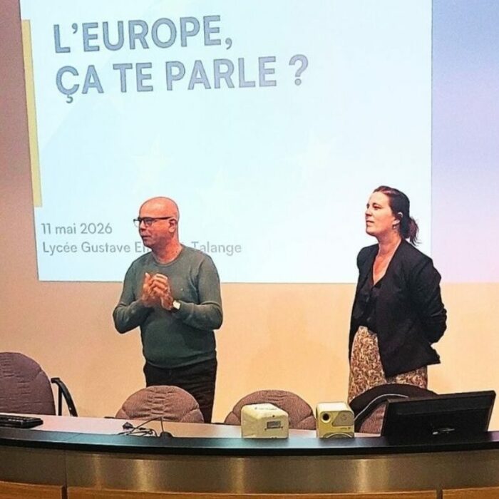 Le mois de l’Europe célébré au Lycée Gustave Eiffel à Talange