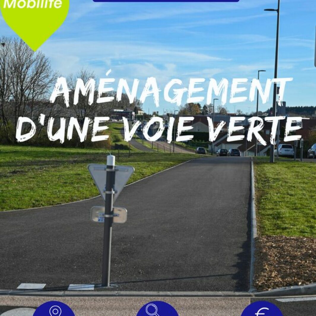 Une nouvelle voie verte pour des mobilités douces entre Saints-Geosmes et Langres !