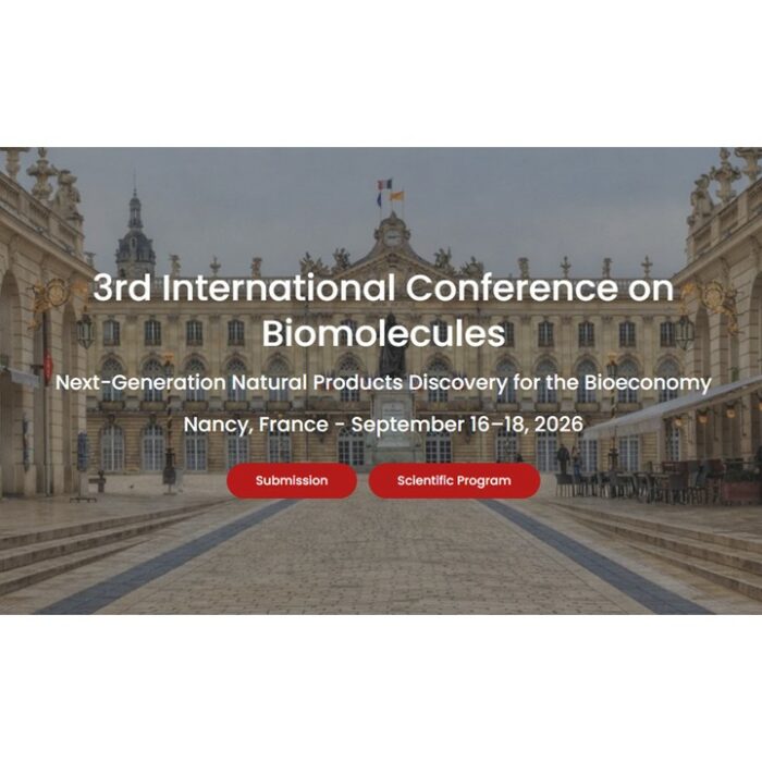 3ème colloque international sur les biomolécules