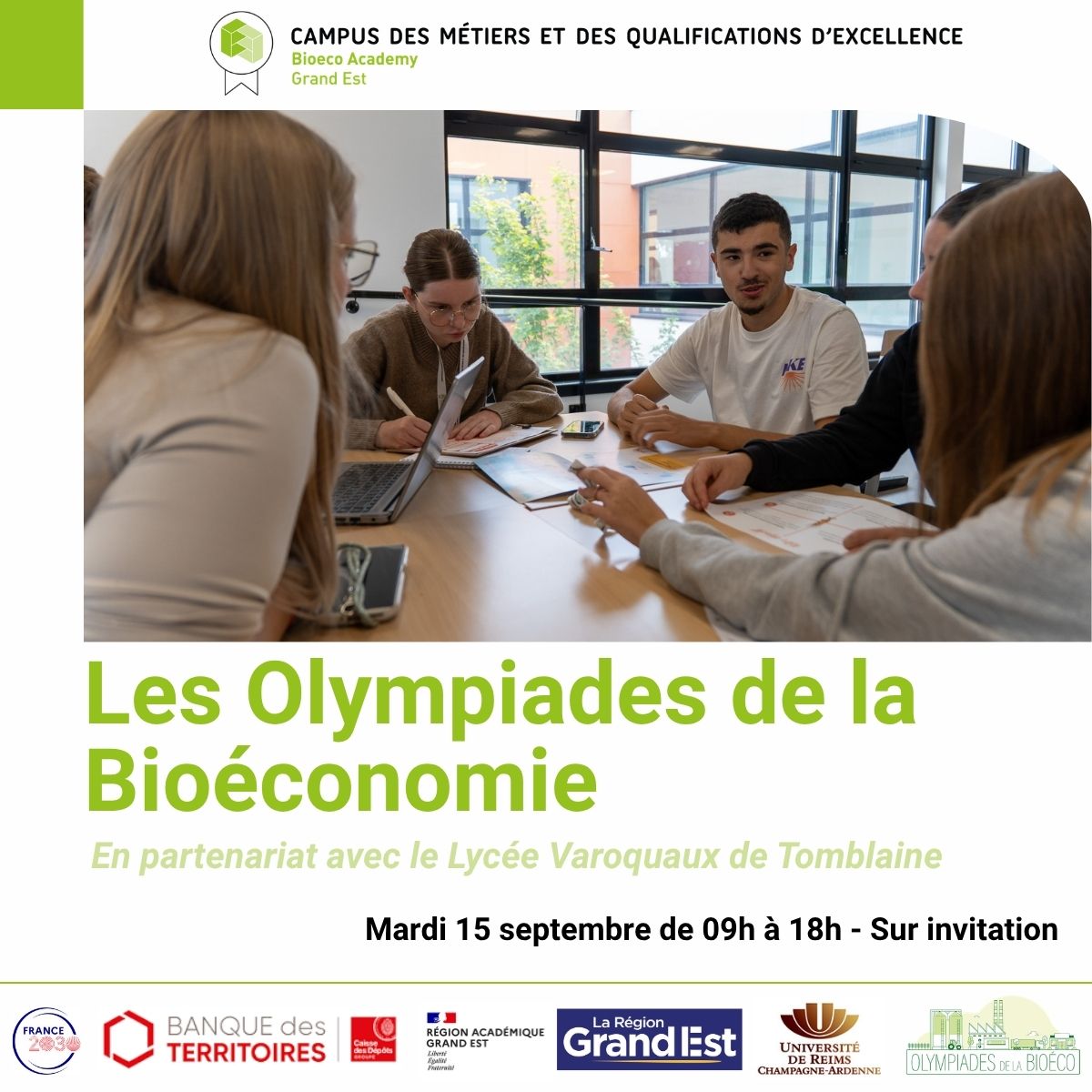 Les Olympiades de la bioéconomie