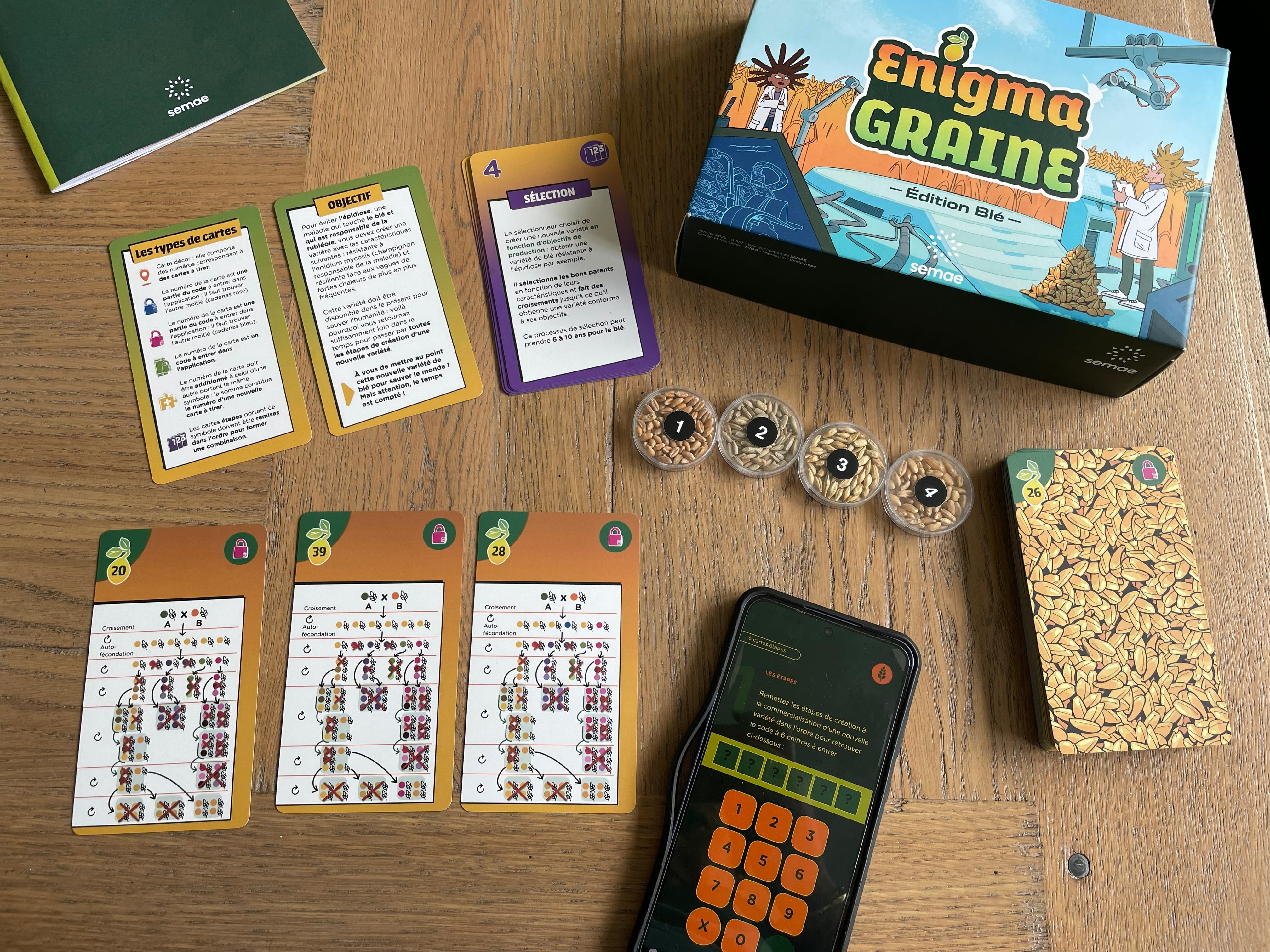 Enigma Graine de SEAME : un jeu immersif pour découvrir les métiers de la filière semences