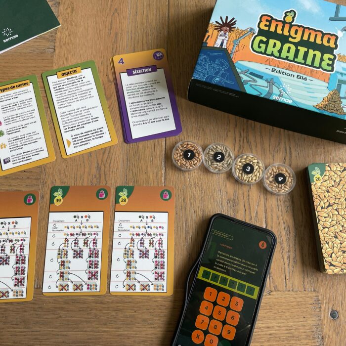 Enigma Graine de SEAME : un jeu immersif pour découvrir les métiers de la filière semences