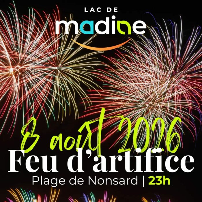 Feu d&rsquo;artifice à Madine