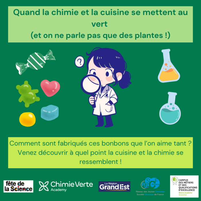 Quand la chimie et la cuisine se mettent au vert (et on ne parle pas que des plantes !)