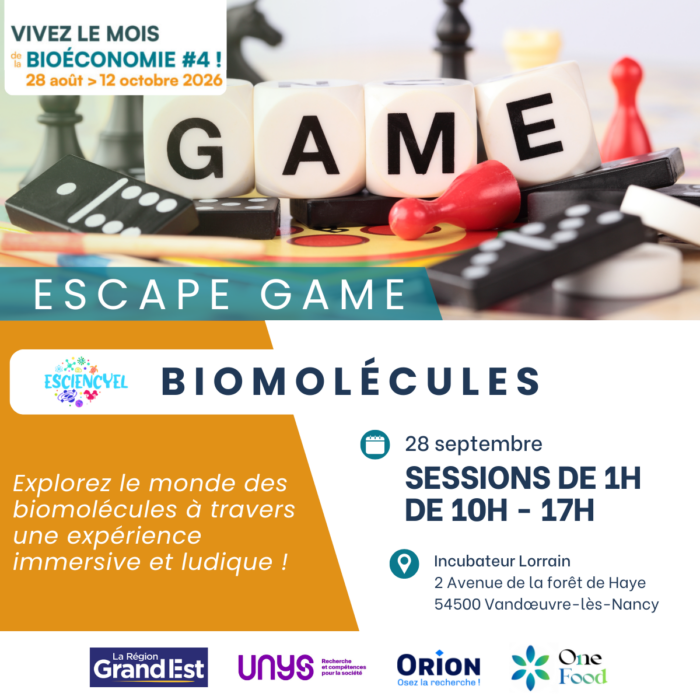Escape Game Biomolécules