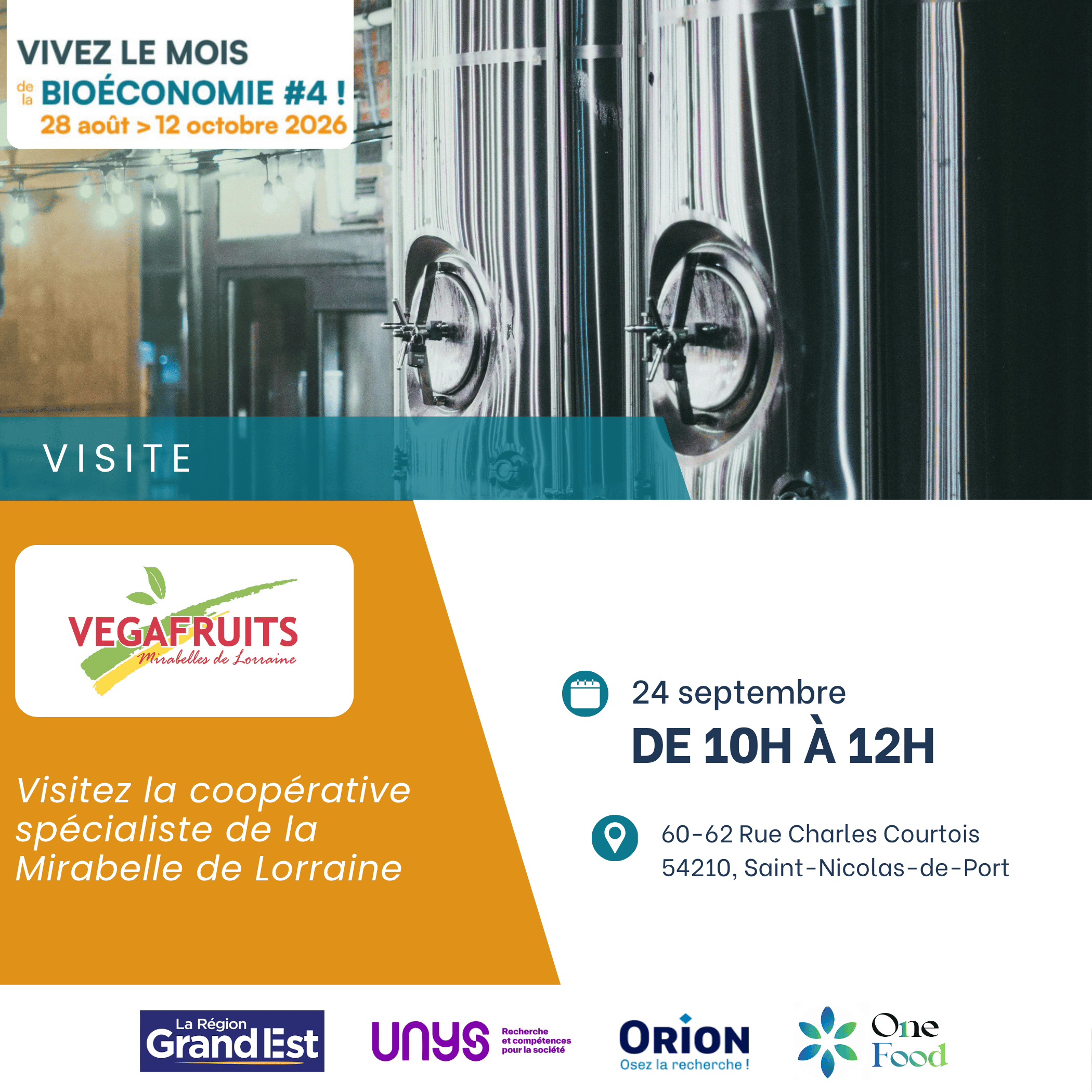 Visite de Vegafruits